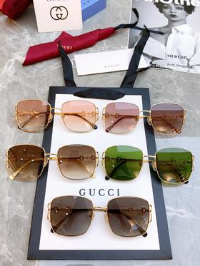 G家  GG1018S 墨镜女方框1955系列古驰太阳镜贵族休闲风，设计独特，日常出街，时尚街拍也可以轻松hold 住 ！size:56口18-145