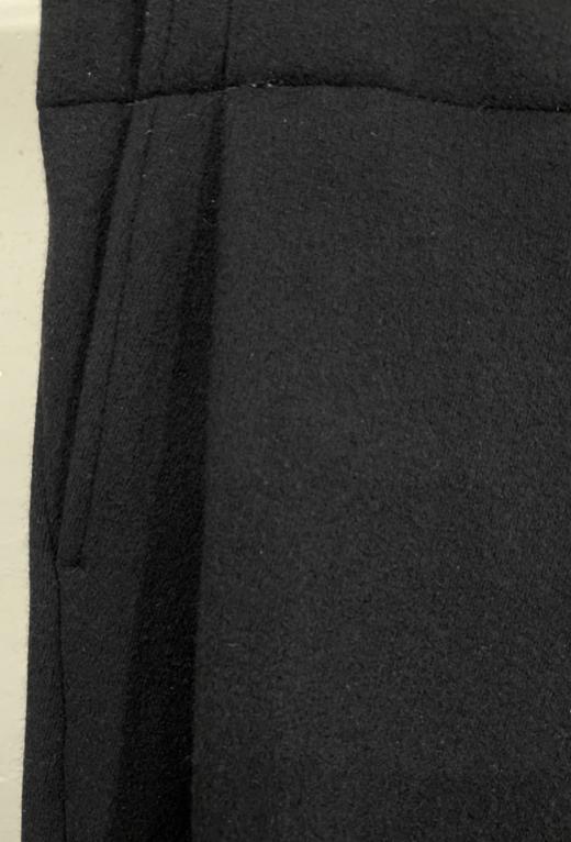 John Alexander Skelton 黑色英制重磅羊毛单褶直筒裤 商品图10
