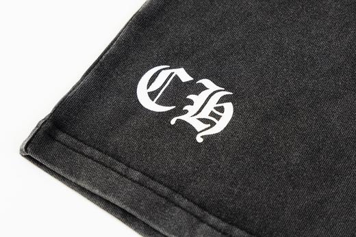 CH克家渐变十字架烫钻水洗做旧复古圆领短袖！ 商品图6