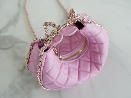 香奶奶  23p月亮/月牙包  大号 粉色 商品图4