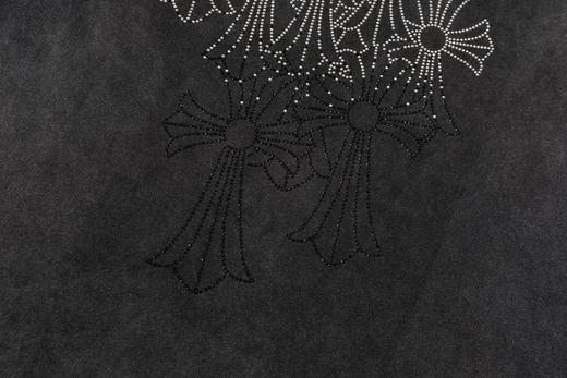 CH克家渐变十字架烫钻水洗做旧复古圆领短袖！ 商品图8