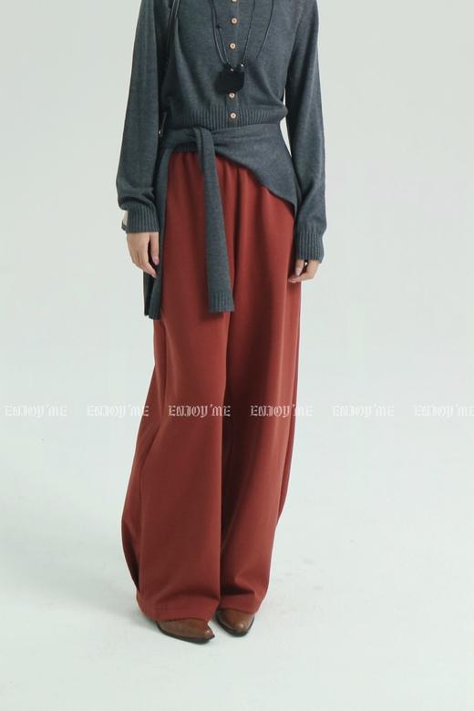 【门店同款】ENJOY秋季less is more简约通勤抖抖裤 159194222 商品图2