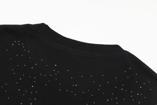 CH克家满天星十字架烫钻水洗做旧复古圆领短袖！ 【男女同款 官网热门爆款｜网红明星同款】 商品图7