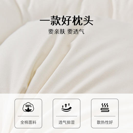 雅芳婷大豆枕枕头枕芯单个装分区承托夏天睡觉专用睡眠舒适透气 商品图4