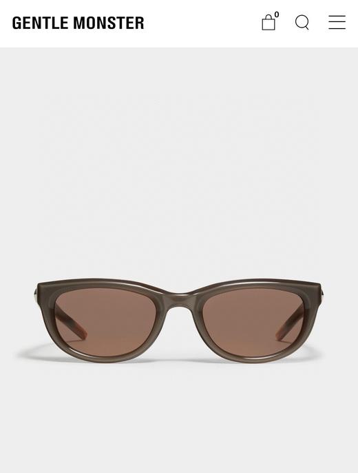 GM墨镜太阳镜 GENTLE MONSTER  BOLD系列 GM新品 MONOCHROME星空系列 凹造型设计  size：54口23-147. 商品图1