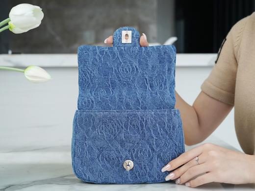 香奶奶 23p 山茶花纹 牛仔 方胖子 商品图8