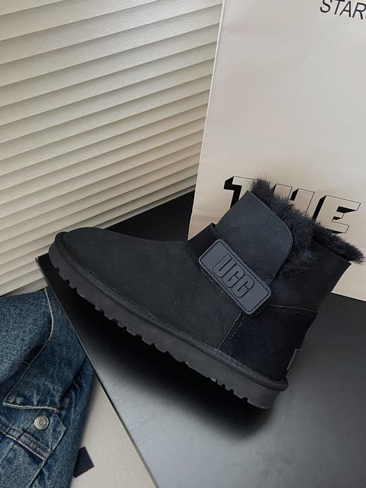 秋冬新款皮毛一体胶片雪地靴 商品图3