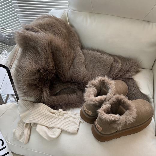 ??羚羊棕  【 厚底款 】 UGG周冬雨同款??mini迷你小V口 商品图4