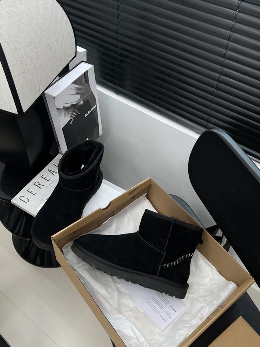 * ????. 编织皮条雪地靴 商品图0