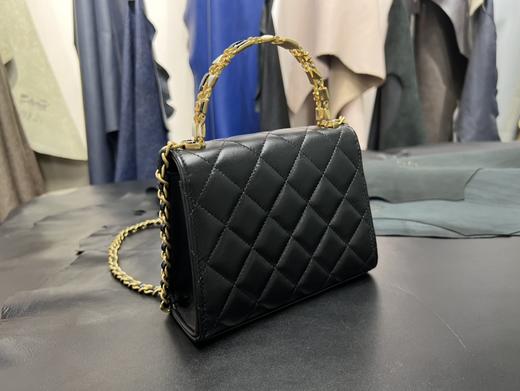 香奶奶3色  小号   珐琅手柄链条包 商品图2