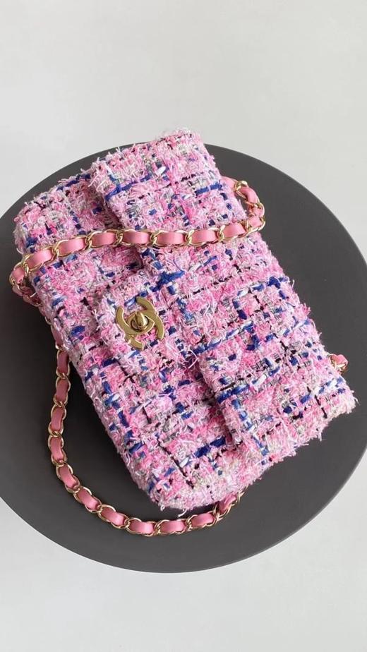 香奶奶  粉藍wteed毛呢 mini cf 商品图5