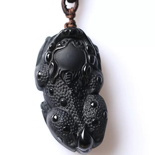 100元/个黑曜石吊坠 商品图1