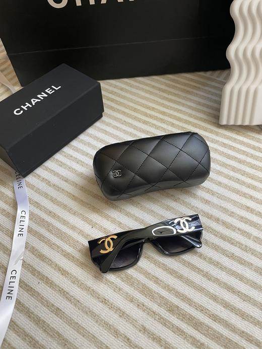 香家  墨镜太阳镜ch5493 香奶奶?  无滤镜实拍 超正的玳瑁色！ 质感绝 秋冬美拉德穿搭必备哟！ 商品图9