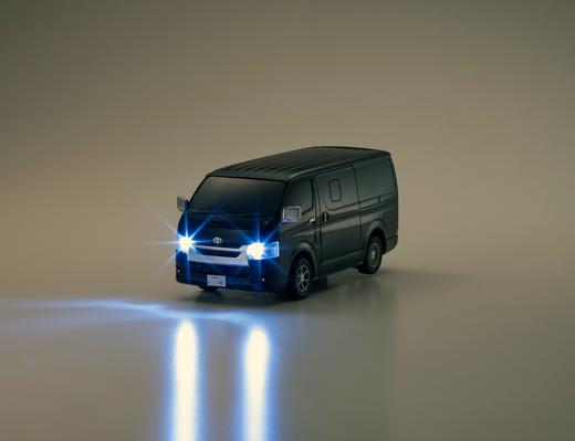 京商EGG First MINI-Z 黑色丰田海狮 TOYOTA Hi-Ace Super GL 遥控玩具车 商品图7