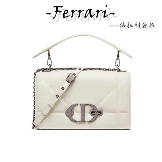 D家 蒙田链条手袋 羊皮革加藤格纹 商品图1