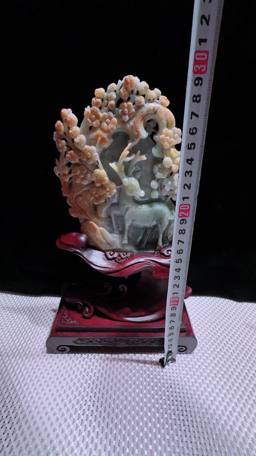 620277翡翠摆件【梅花鹿 一路发财】 商品图1