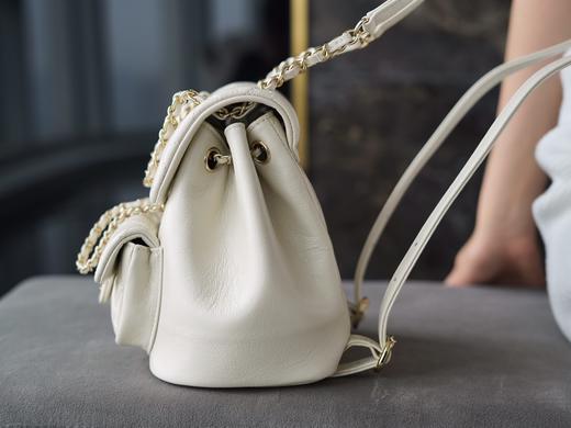 香奶奶 22Bag  双肩包 奶昔白 商品图5