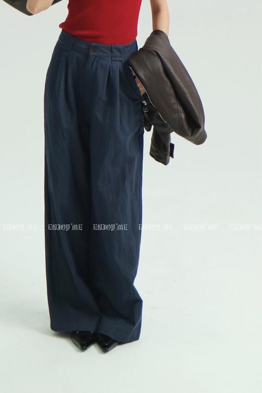 【门店同款】ENJOY秋季less is more韩系简约阔腿裤 159196922 商品图6