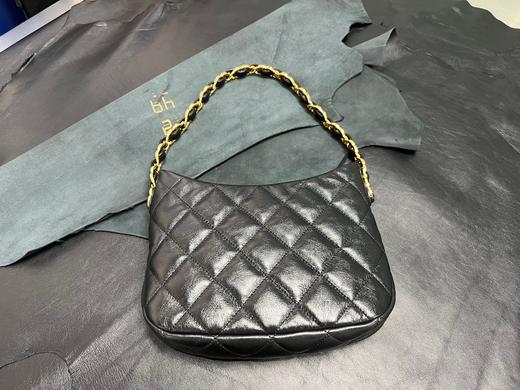 香奶奶  新款 腋下包 正品皮 黑 商品图9