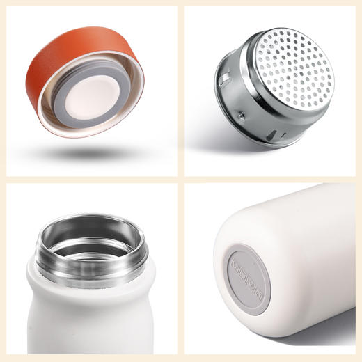 【精选】中畅双层真空316不锈钢保温杯320ml（五色可选） 商品图8