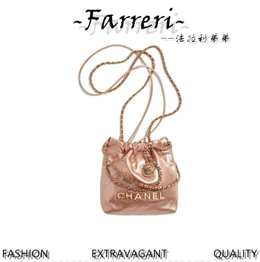 香奶奶 多色集合 23s春夏新款22Mini bag 原产皮 垃圾袋 商品图0