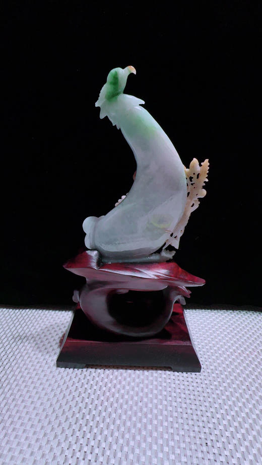 620279翡翠摆件【鸟语花香 花开富贵】 商品图4