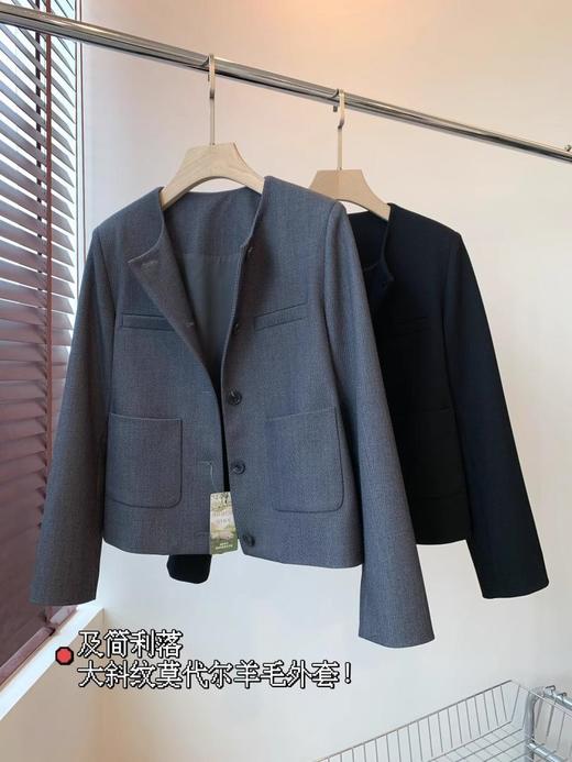 春秋-气质款！斜纹高品质廓形垫肩香风外套/半裙【包邮+三天无理由退huan】 商品图13