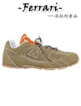 缪缪 NB联名低帮 耐磨 系带圆头女款鞋