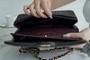香奶奶「Classic Flap」经典口盖包 黑羊金中号25C 商品缩略图6