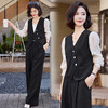 2024年秋季新款修身显瘦今年流行时尚百搭短款两件套HANYUSHEQ3 商品缩略图1