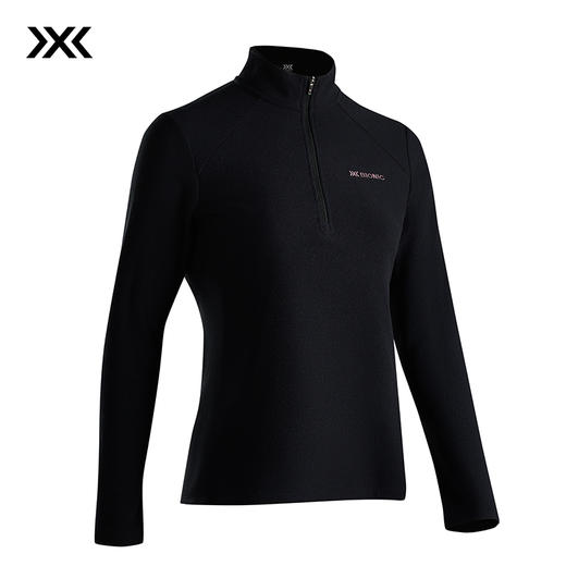 X-BIONIC旷野抓绒半开领长袖T恤女 秋冬双面细绒保暖轻量中间层24726 商品图1