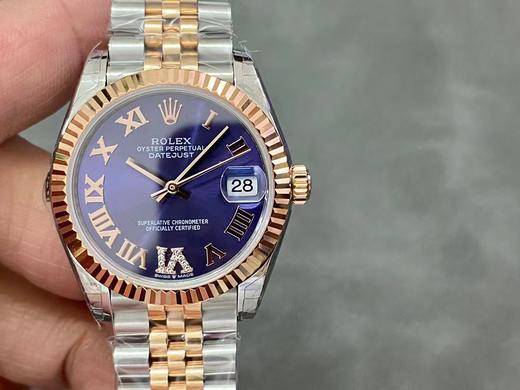 劳力士 日志系列 紫色表盘 蚝式钢表壳 商品图0