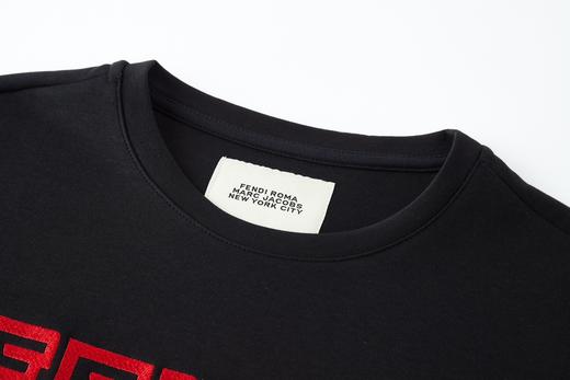 FD ROMA刺绣短袖（黑色） 商品图3