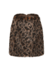 【丛林呐喊】仿皮草豹纹造型短裙 商品缩略图4