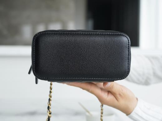 香奶奶22s 春夏 镂空手柄长盒子 黑色 商品图4