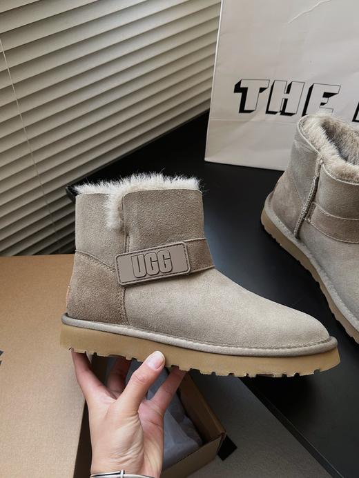 2022秋冬新款皮毛一体胶片雪地靴 商品图1