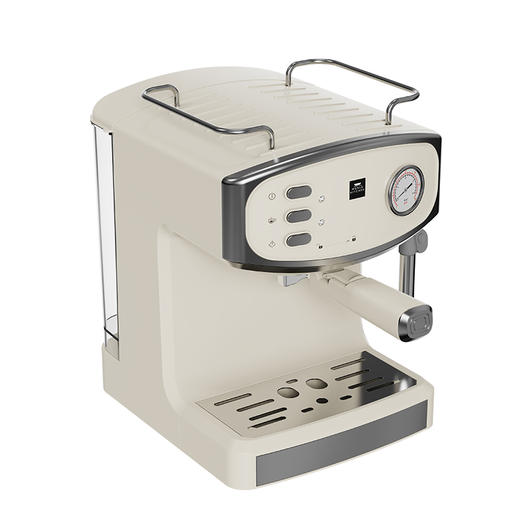 杞冠臻选 | 康宁 压力意式咖啡机WK-GKF1603KZ 容量1.6L 280×243×308mm 内配咖啡粉勺 双杯滤网 双重不锈钢滤网 商品图3