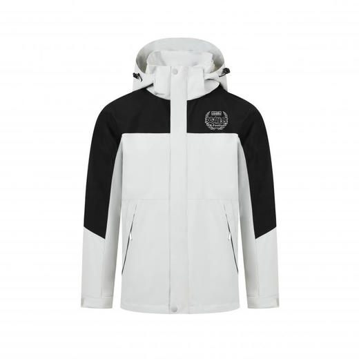 自由基地秋冬英雄会反光logo印花简约薄款单层冲锋衣防风防水风衣 NMJ-2011 商品图4