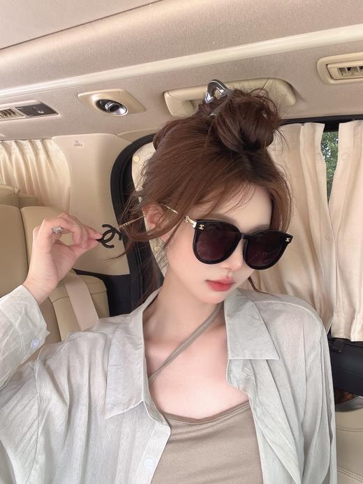 香家 墨镜 太阳眼镜 网红款 型号CH7210小红书推荐大框太阳镜尺寸：64口16-145 造型神器  上脸效果无敌 小脸小姐姐选它没错 商品图8