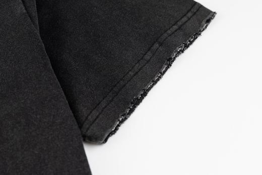 CH克家梵文字母破洞水洗短袖T恤！ 商品图13