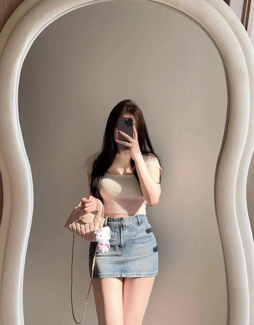 好评=香奶奶Kelly手柄包 浅粉色 商品图1