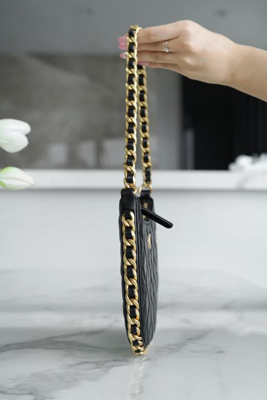 香奶奶 B 手工坊  hobo 腋下包 中号 黑色 商品图2