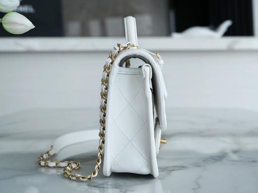 香奶奶 k 邮差豆腐包 白色 商品图3