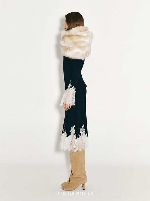 【起司小姐 】冬日温暖仿皮草造型围脖披肩 商品图1