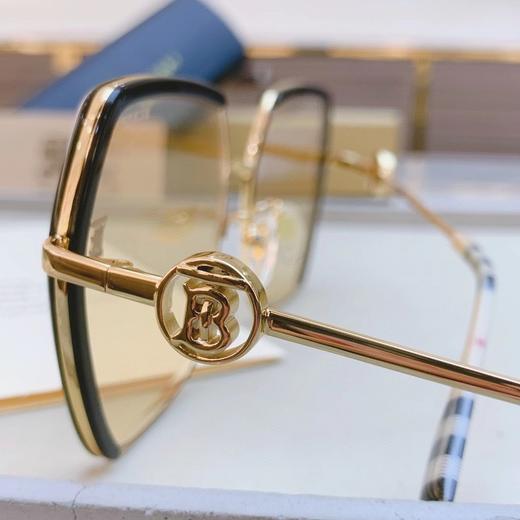 BRU 巴家 墨镜太阳镜OBE4811，半框多边形框架，超级时尚款，金属腿搭配logo，舒适有型，，男女同款可配情侣款！size:59口16-145 商品图7