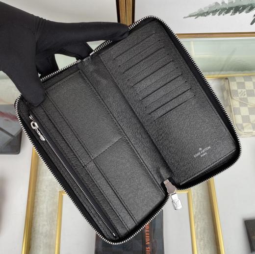 钱包  黑花 商品图2