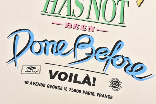 BLCG 24ss 比恩发泡印花短袖（灰白） 商品图4