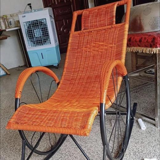 【四季可用！瑶瑶椅】躺椅阳台家用摇摇椅成人午睡懒人椅藤椅户外休闲老人椅逍遥椅椅子，拒绝腰肌劳损，久躺不累。ry 商品图9