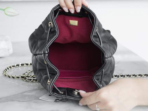 香奶奶 B手工坊 双肩包 黑色 商品图6