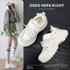 ZHR则则厚底老爹鞋女2024新款榴莲底增高运动休闲鞋百搭小白鞋女 商品缩略图0